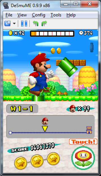 Programa para Nintendo DS en Nintendo DS