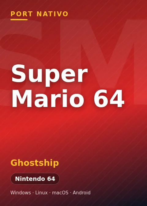 Super Mario 64 PC and Android Port (Ghostship)