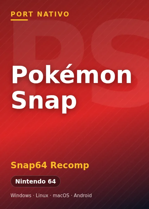 Pokémon Snap PC and Android Port (Snap64 Recomp)