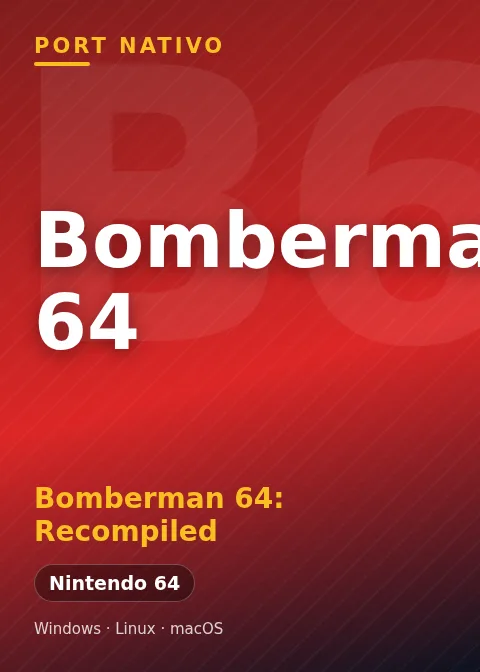 Bomberman 64 para PC (Bomberman 64: Recompiled)