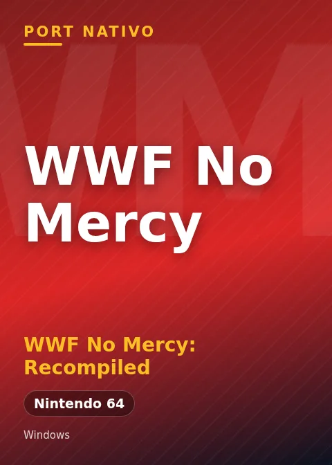 WWF No Mercy para PC (WWF No Mercy: Recompiled)