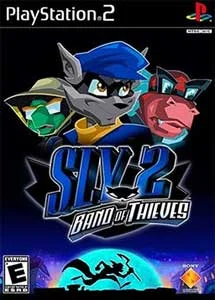 Sly 2: Band of Thieves, portada para PlayStation 2