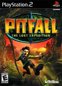 Pitfall: The Lost Expedition cover art for PlayStation 2