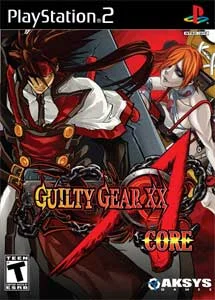 Guilty Gear XX Accent Core, portada para PlayStation 2