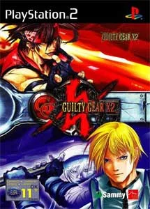 Guilty Gear X2, portada para PlayStation 2