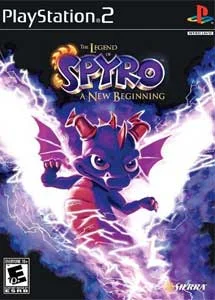 The Legend of Spyro: A New Beginning cover art for PlayStation 2