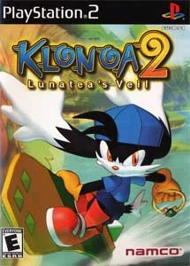 Klonoa 2: Lunatea's Veil, portada para PlayStation 2