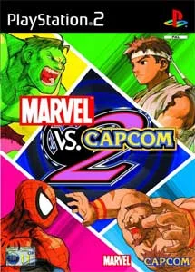 Marvel vs. Capcom 2: New Age of Heroes cover art for PlayStation 2