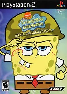 SpongeBob SquarePants: Battle for Bikini Bottom, portada para PlayStation 2