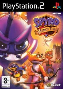Spyro: A Hero's Tail, portada para PlayStation 2