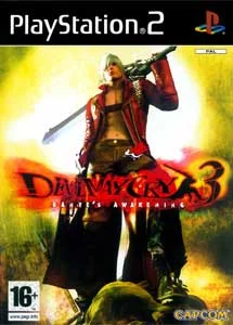 Devil May Cry 3: Dante's Awakening, portada para PlayStation 2