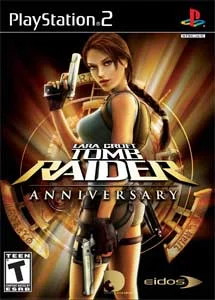 Tomb Raider: Anniversary cover art for PlayStation 2