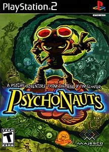 Psychonauts, portada para PlayStation 2