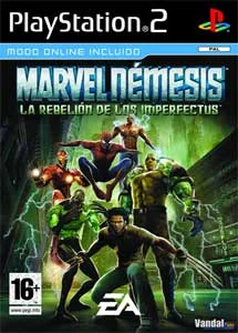 Marvel Nemesis: Rise of the Imperfects cover art for PlayStation 2