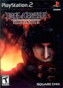 Dirge of Cerberus: Final Fantasy VII, portada para PlayStation 2