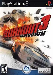 Burnout 3: Takedown, portada para PlayStation 2