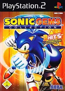 Sonic Gems Collection, portada para PlayStation 2