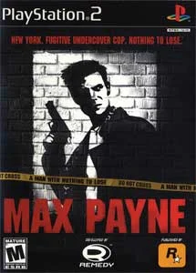 Max Payne, portada para PlayStation 2