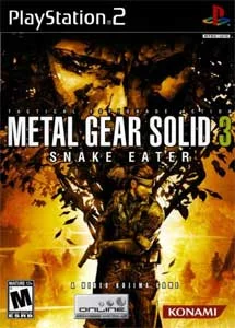 Metal Gear Solid 3: Snake Eater, portada para PlayStation 2