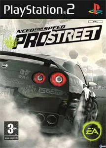 Need for Speed: ProStreet, portada para PlayStation 2
