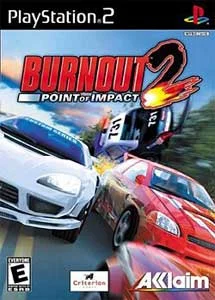 Burnout 2: Point of Impact cover art for PlayStation 2