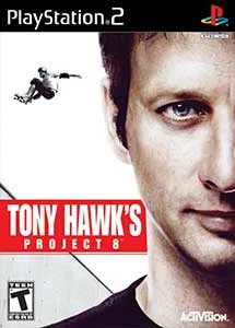 Tony Hawk's Project 8, portada para PlayStation 2