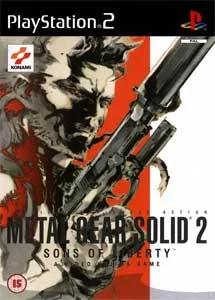 Metal Gear Solid 2: Sons of Liberty cover art for PlayStation 2