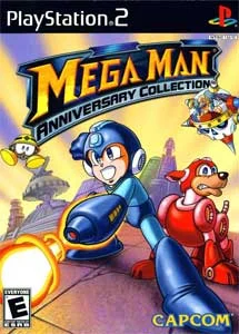 Mega Man Anniversary Collection cover art for PlayStation 2