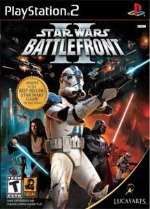 Star Wars: Battlefront II, portada para PlayStation 2