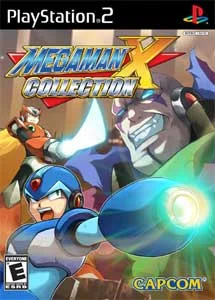 Mega Man X Collection, portada para PlayStation 2