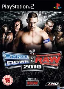 WWE SmackDown vs. Raw 2010, portada para PlayStation 2