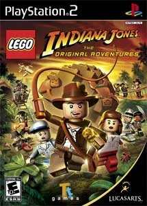 LEGO Indiana Jones: The Original Adventures cover art for PlayStation 2