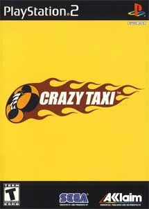 Crazy Taxi cover art for PlayStation 2